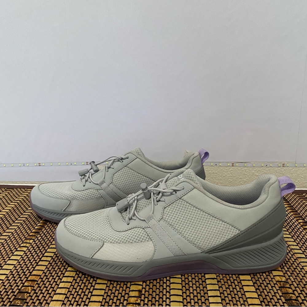 Vionic Sample Sneakers Womens 8 Gray Walking Comfort Orthotic Support Shoes - Picture 4 of 13